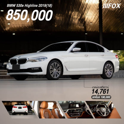 BMW 530e Highline 2019(18)